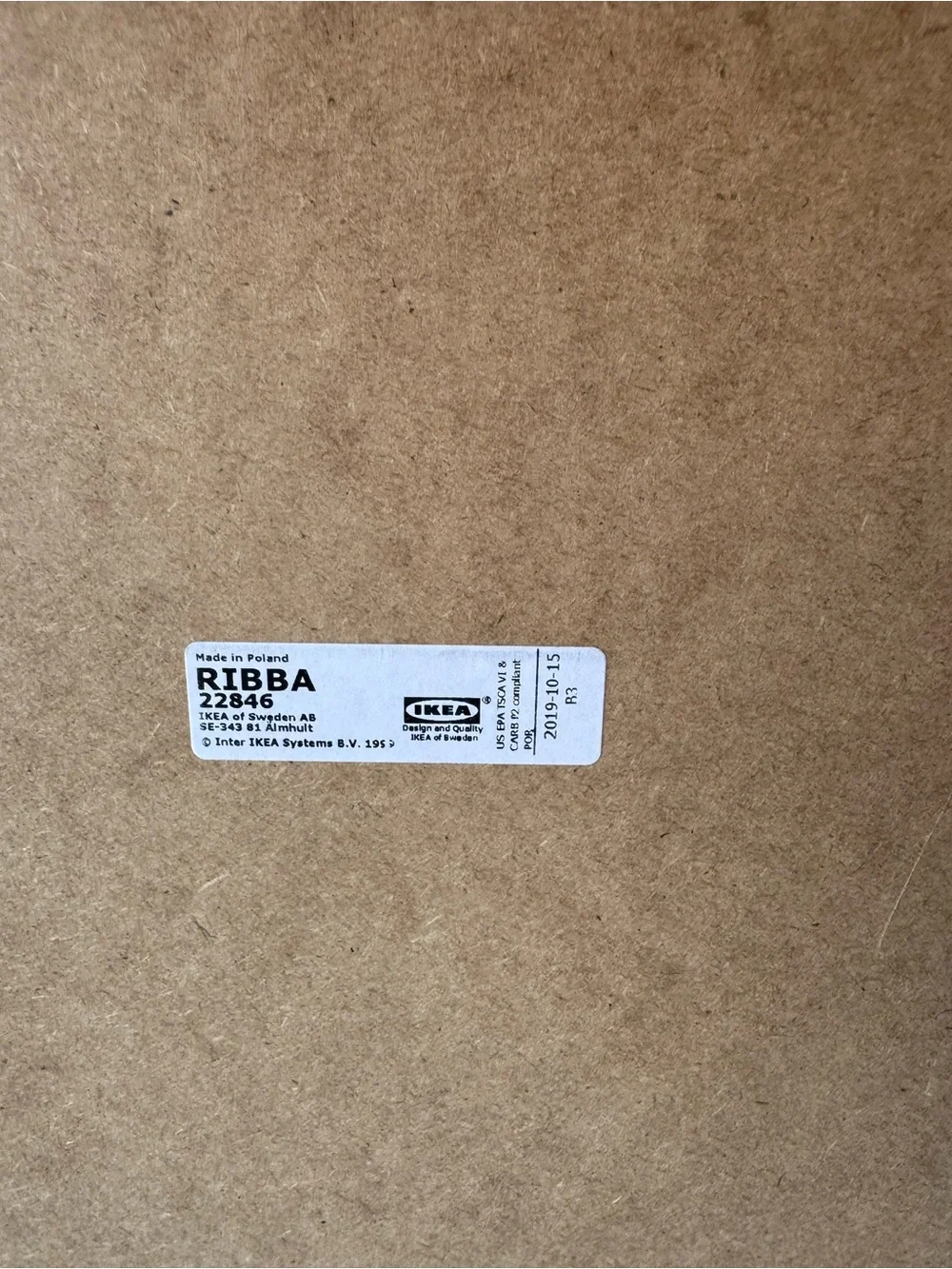 Like new! Two IKEA RIBBA Minimalist Art/Picture Frames - White - 20.5” x 20.5”